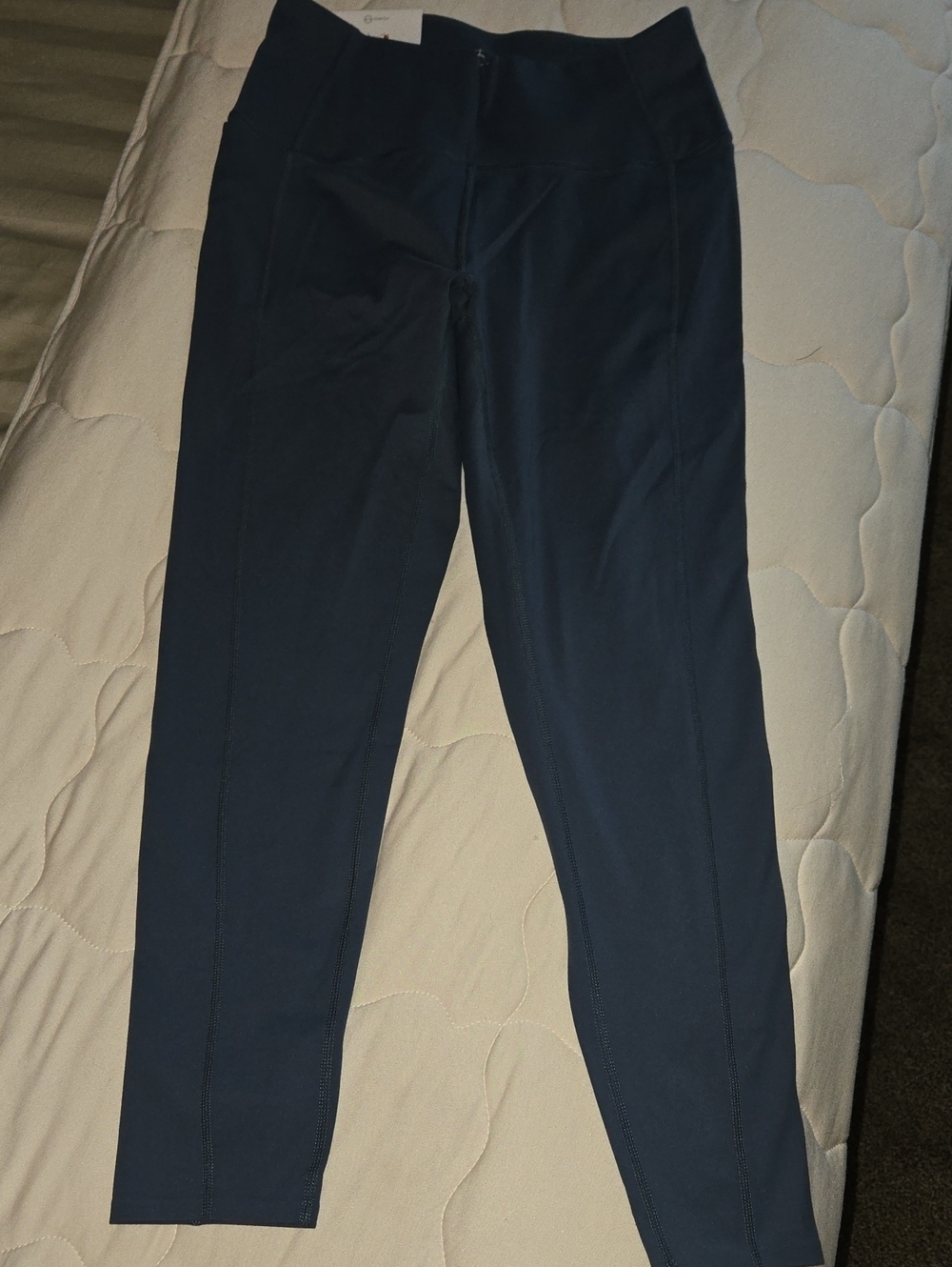 Danskin Women's Navy High-Waist Stretch  Pants